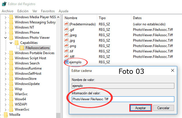 Activar Clásico Visualizador de Imágenes en Windows 10 - Solución