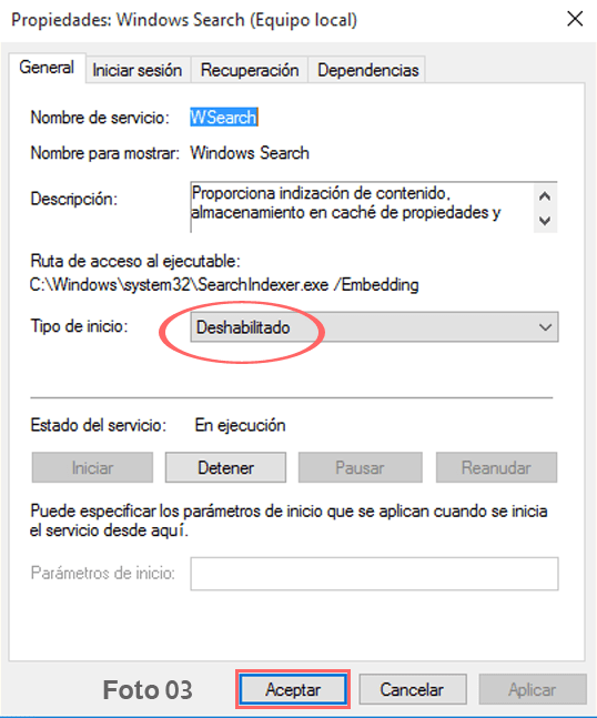Configuración para Acelerar Windows