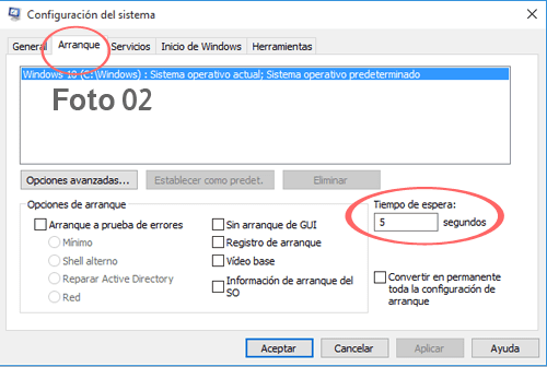 Configuración para Acelerar Windows